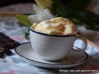 Affogato al caffe (Кофе с ванильным мороженым)