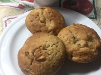 Яблочные кексы