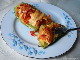 Кабачки под моцареллой "Талия"