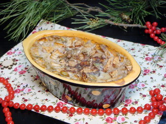 Овсянка, запеченная с фруктами и ягодами