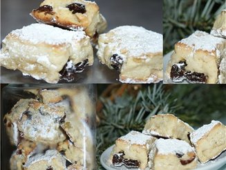 Рождественское  немецкое печенье "Mini-Stollen"