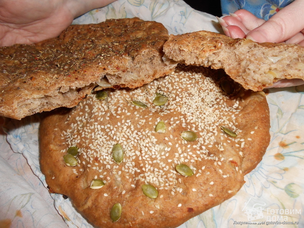 Лепешки из овса