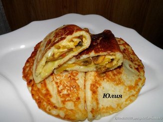 Пирожки-блинчики