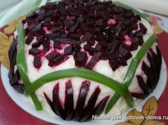 Торт мясной