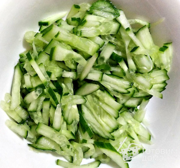 Зелёный салат фото к рецепту 2