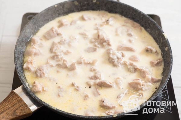 Тыква, фаршированная курицей и сыром (запеченная в духовке) фото к рецепту 6