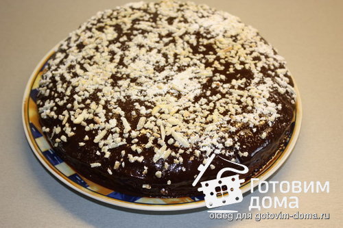 Шоколадно-ореховый тортик фото к рецепту 1