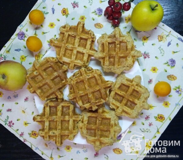 Яблочные вафли фото к рецепту 1