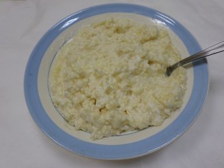 Пшенная каша с творогом