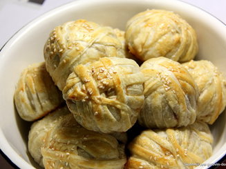 Закуска "Мясные клубочки"
