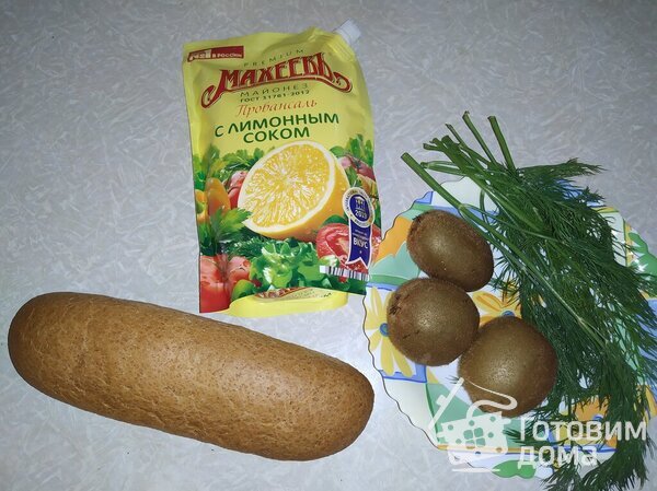 Бутерброды с киви с майонезом Махеев фото к рецепту 1