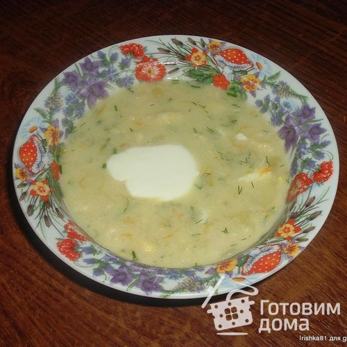 Яичный суп &quot;Eier Suppe&quot; (Затируха)