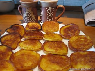 Оладьи из тыквы