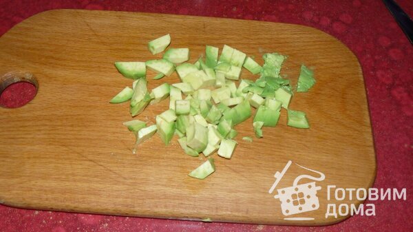 Салат с авокадо и цветной капустой фото к рецепту 4
