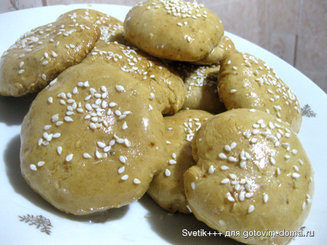 Медовые лепешки в сиропе