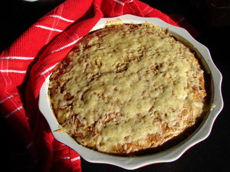 Капустная запеканка с фаршем