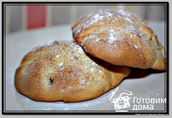 Булочки с яблоками фото к рецепту 2
