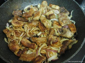 Свинина с луком "Мясо как у мамы"