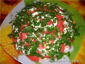 Салат "баклажановый рай"