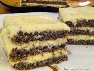Маковый торт "Царица Эстер"