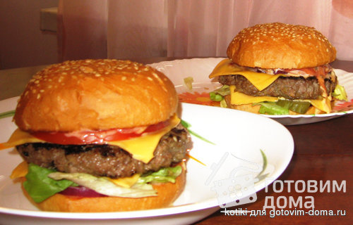 Домашние гамбургеры (БигМак) - пошаговый рецепт с фото на Готовим дома