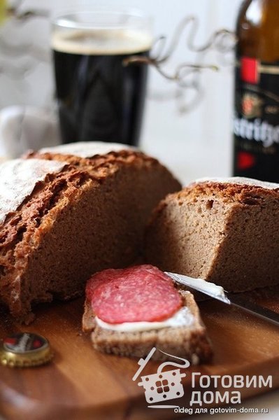 Ржаной хлеб на темном пиве и на ржаной закваске фото к рецепту 6