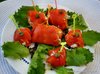 Рулетики из перца с рыбной начинкой