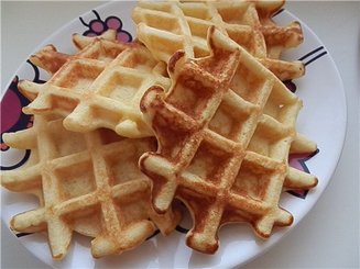 Сырники в вафельнице