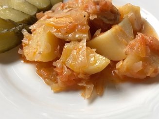 Курица с овощами