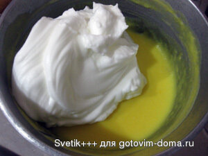 Ванильное суфле со сладким молочным соусом фото к рецепту 2
