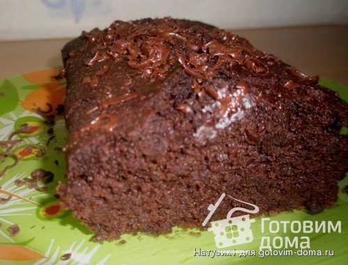 Мокрый Шоколадный Пирог Рецепт С Фото