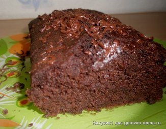 Влажный шоколадный кекс