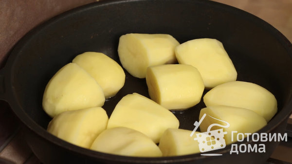 Вкусная картошка с румяной корочкой фото к рецепту 1