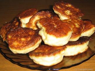Пышные оладушки на дрожжах