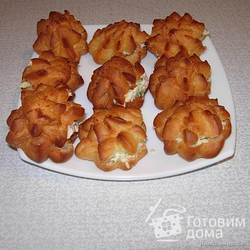 Профитроли фаршированные