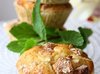 Маффины с ревенем и марципаном