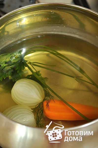 Салат из морепродуктов с зелеными оливками фото к рецепту 4