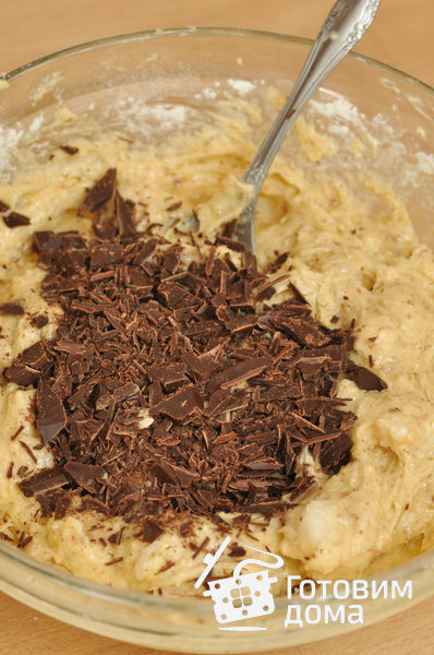 Королевский Пирог с грушами и шоколадом фото к рецепту 13