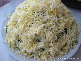 Салат с крабовым мясом