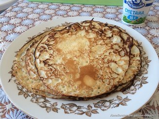 Манные блины