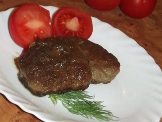 Печёночные котлеты с гречневой мукой