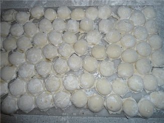Борек (туркменские пельмени, один из вариантов)