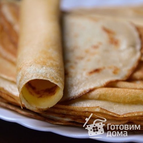Тонкие блины