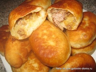 Заварное  дрожжевое безопарное тесто для пирожков