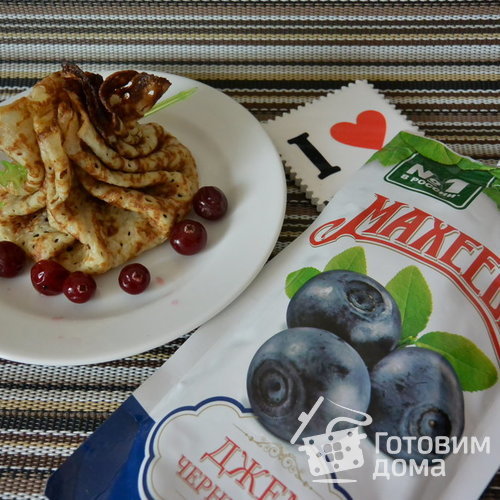 Блинные мешочки с джемом от &quot;Махеев&quot;