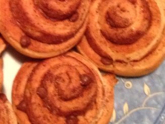 Булочки с корицей и шоколадом