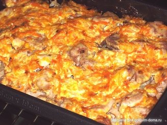 Свинина на капустной подушке