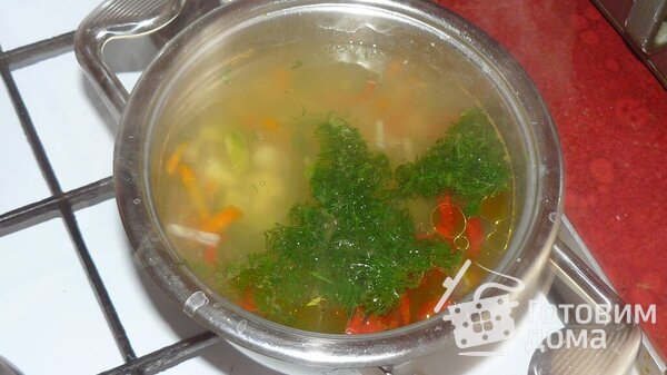 Легкий овощной суп за 20 минут фото к рецепту 6