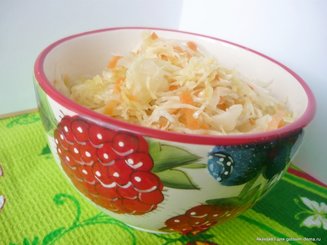 Маринованная капуста по быстрому