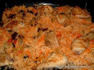 Курица с рисом (от Алики)